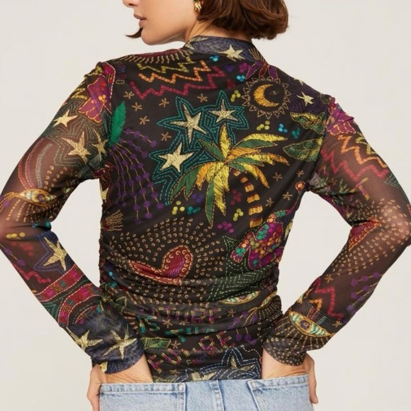 FARM Rio Multicolor Patterned Blouse - Picture 5 of 16